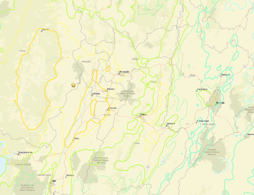 Fuerte sismo en el occidente de Colombia
